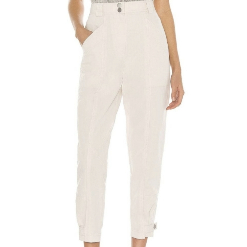 NWT Rebecca Taylor Textured Cotton Pants - Picture 3 of 12